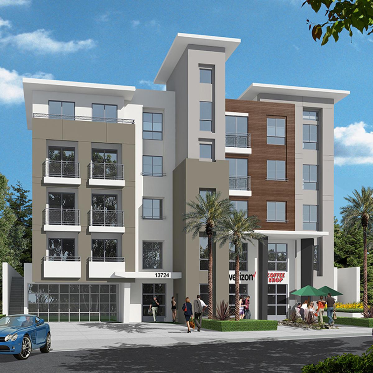 Mixed-Use Building Fully-Framed in Van Nuys | Urbanize LA